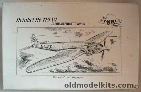 Planet Models 1/72 Heinkel He-119 V4, 034 plastic model kit